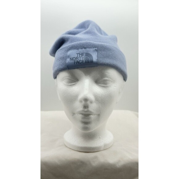 The North Face Unisex Dock Worker Blue Beanie Hat - Picture 1 of 10